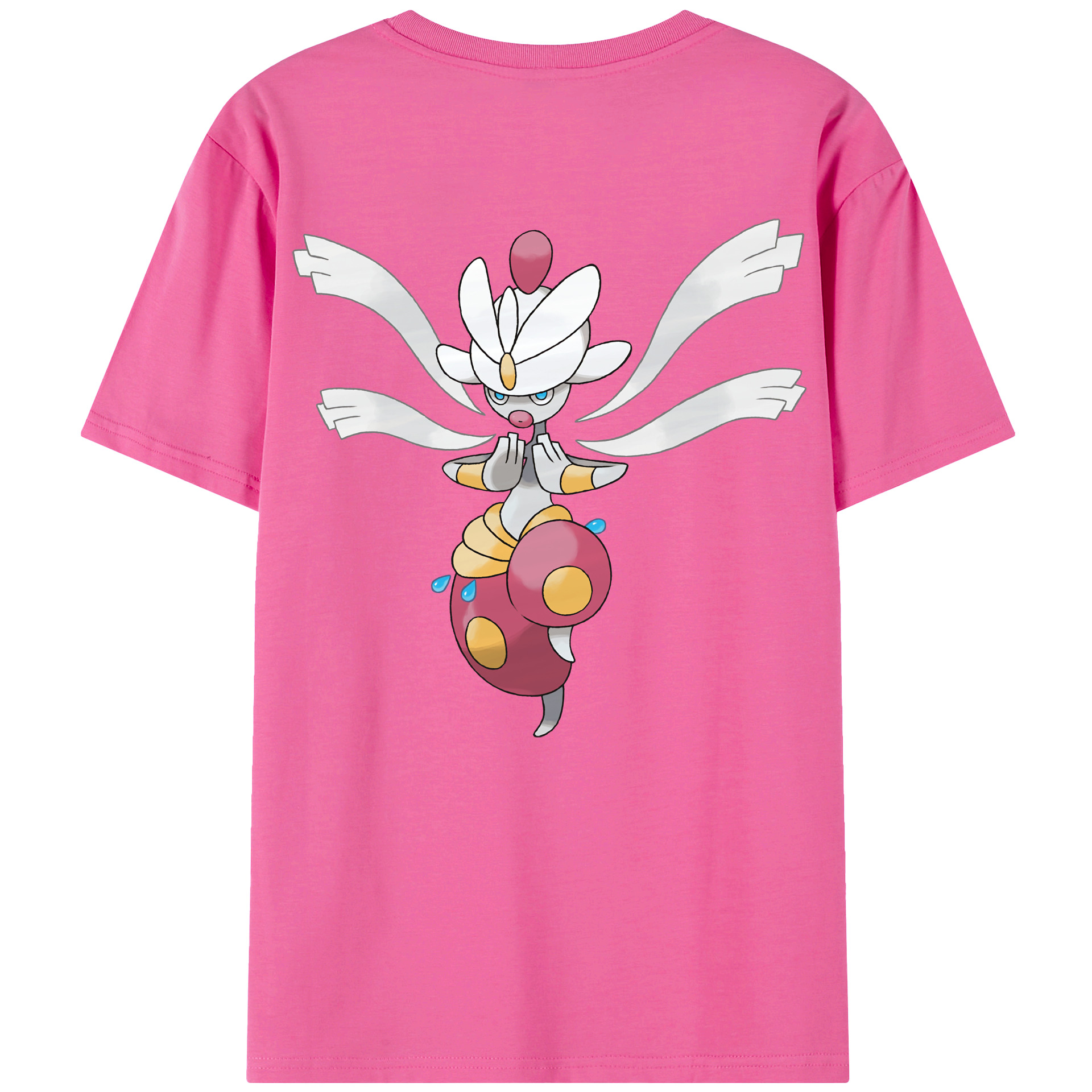 （画像用） ポケットモンスター Pokémon レディース半袖Tシャツ(バックプリント)